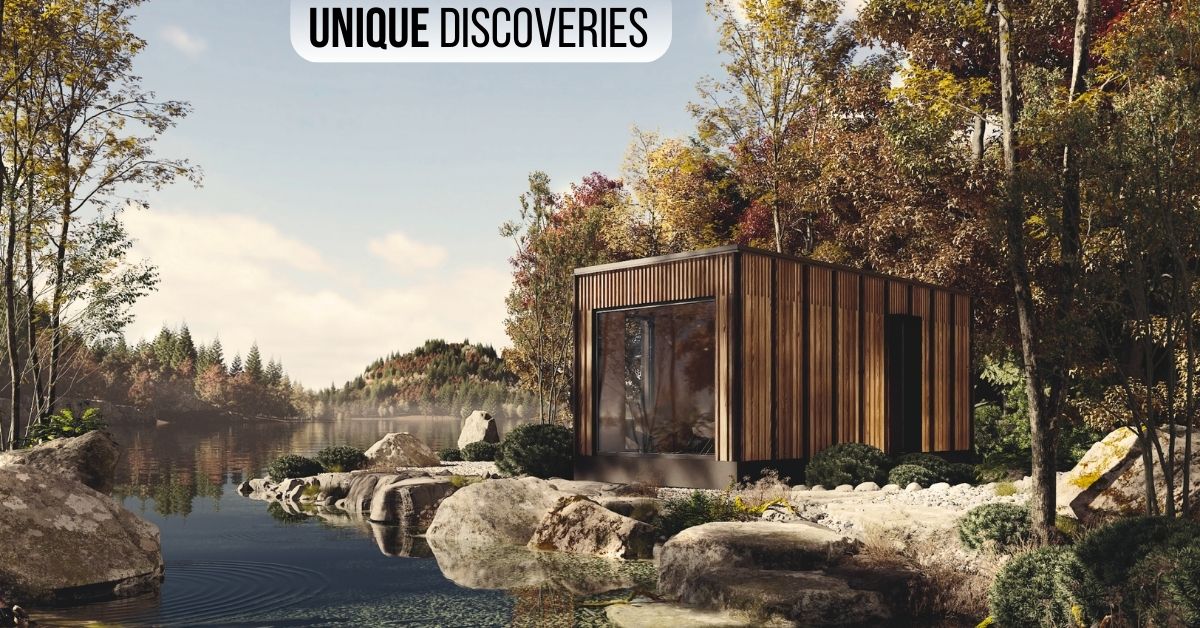 Luxury cabin on the water